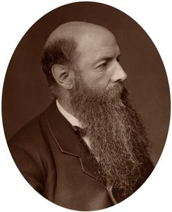 Sir Wilfrid Lawson, poliitikko, Carlislen kansanedustaja, 1882. tekijältä Lock and Whitfield