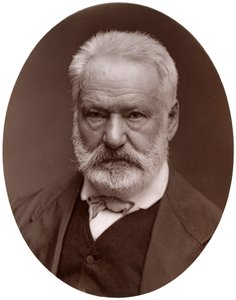 Victor Hugo, ranskalainen runoilija, näytelmäkirjailija ja kirjailija, 1877.