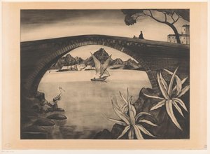 Kaarisilta Korsikassa Le Grand Pont Corse (alkuperäinen nimi)