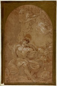 Opiskelu Saint Jeromelle tekijältä Lodovico Carracci