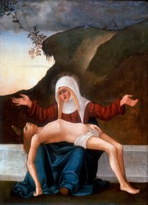 "Pieta", 1500-luvun alku tekijältä Lodovico Mazzolini
