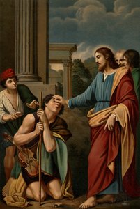 Sokean parantaminen tekijältä Lodovico after Carracci
