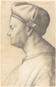 Miehen profiili tekijältä Lombard 16th Century