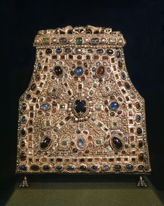 Lombard-taide. Pyhän Johannes Kastajan hampaan pyhäinjäännös (8-9. vuosisata). Cathedrale de Monzan aarre.