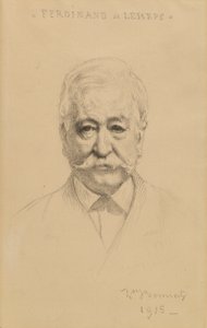 Ferdinand De Lesseps tekijältä Léon Bonnat