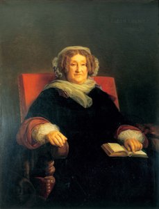 Muotokuva rouva Clicquotista, s. Ponsardin 1777-1866, Vuosien 1851 ja 1860 välillä.