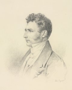 Gentlemanin muotokuva, n. 1835. tekijältä Léon Cogniet