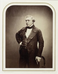 Robert Stephensonin muotokuva 1803-1859, 1856. tekijältä London . Photo studio Maull and