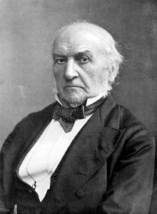 William Ewart Gladstone, 1800-luvun brittiläinen liberaalivaltiomies ja pääministeri, vuodelta 1905.