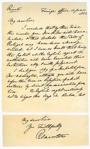 Henry John Templen kirje RB Hoppnerille, 18. kesäkuuta 1832. tekijältä Lord Palmerston
