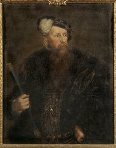 Gustave I Vasa de Suede - Muotokuva Ruotsin kuninkaan Kustaa I:stä (1496-1560), Pasch, Lorenz, nuorempi (1733-1805). Öljy kankaalle, n. 1768. Mitat: 98,5x78,5 cm. Tukholman kansallismuseo