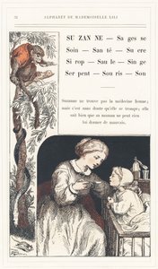 Suzanne, Viisaus, Hoito, Terveys, Sokeri, Siirappi, Paju, Apina, Käärme, Hiiri, Ääni, sivu 32 - Aakkoset, kirjoittanut Mademoiselle Lili, kirjoittanut L. Froelich ja kirjoittanut isä (Hetzel itse). Bibliotheque  Magasin d
