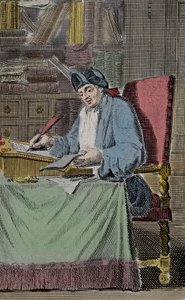 Hercules Savinien Cyrano dit Cyrano de Bergerac, ranskalaisen kirjailijan muotokuva