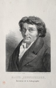 Aloys Senefelder. tekijältä Lorenzo II Quaglio