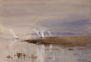 Luonnos Potomac-joella tekijältä Lorenzo J. Hatch