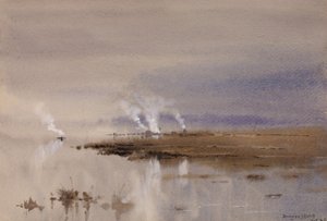 Luonnos Potomacista, 1883. tekijältä Lorenzo J. Hatch
