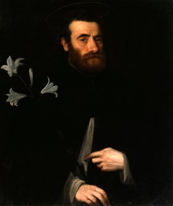 Fra Lorenzo da Bergamon muotokuva tekijältä Lorenzo Lotto
