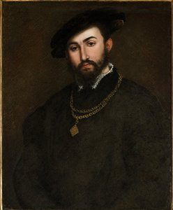 Girolamo degli Azzoni Avogaron (1467-1519) muotokuva Lotto, Lorenzo (1480-1556). Öljy kankaalle, koko: 67x52, 1500-luvun ensimmäinen puolisko, Fondazione Cini, Venetsia tekijältä Lorenzo Lotto