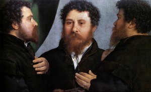 Kultaseppämuotokuva (Bartolomeo Carpan) tekijältä Lorenzo Lotto