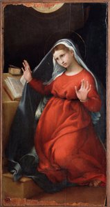 Marian ilmestyksen neitsyt - maalaus tekijältä Lorenzo Lotto