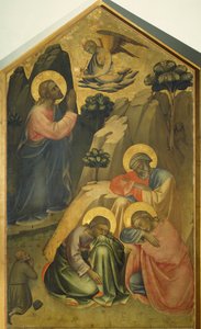 Agony in garden, kirjoittanut Lorenzo Monaco (noin 1370-1425) tekijältä Lorenzo Monaco