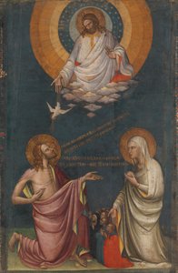 Kristuksen ja Neitsyen esirukous ennen vuotta 1402.