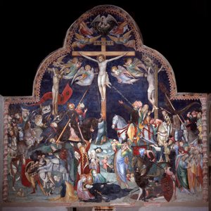 Ristiinnaulitseminen (Fresko