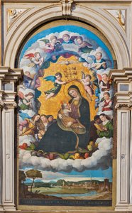 Tähtien Madonna tekijältä Lorenzo Veneziano