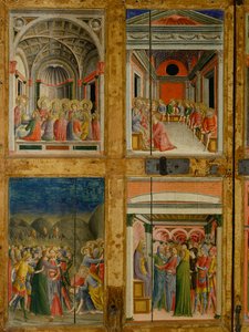 Santa Maria della Scalan ovien pyhäinjäännös. sisäpaneeli