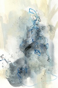 Abstrakti Blue Flow tekijältä Lori Ann Folz
