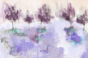Rauhallinen violetti maisema tekijältä Lori Ann Folz