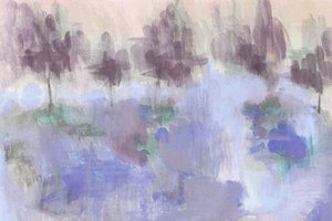 Tree Park 2, periwinkle-sininen tekijältä Lori Ann Folz