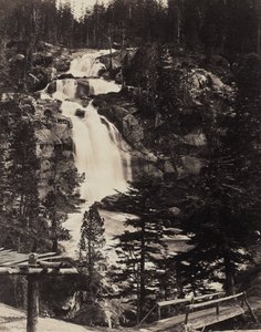 Suuri Ylävesiputous, Korkeat Alpit, n. 1862.