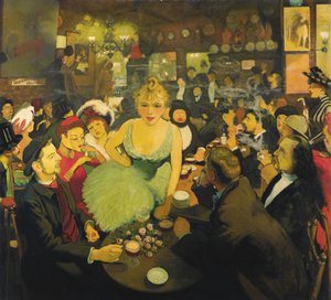 Aristide Bruants Montmartre -klubissa Le Mirliton, 1886-1887