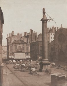 Nimetön Place des Cordeliers, c. 1852-1853. tekijältä Louis Antoine Froissart