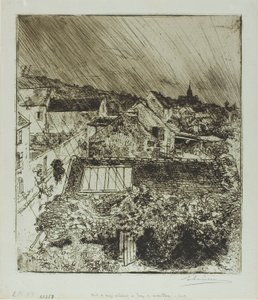 Studioni Jouy-le-Moutierissa tekijältä Louis Auguste Lepère
