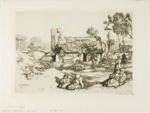Köyhien pesä tekijältä Louis Auguste Lepère
