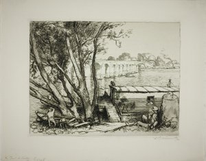 Poissy tekijältä Louis Auguste Lepère