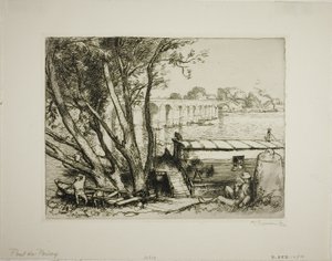 Poissy tekijältä Louis Auguste Lepère