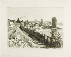 Saint-Servan tekijältä Louis Auguste Lepère