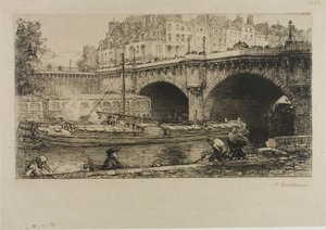Pont-Neuf tekijältä Louis Auguste Lepère