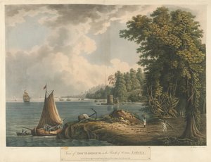 Näkymä Dry Harboriin St Annin seurakunnassa Six Viewsista Jamaikan saarella tekijältä Louis Bélanger