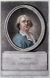 Giuseppe Balsamo, dit Alexander, Cagliostron kreivi (1743 - 1795), kirjoittanut Brion de la Tour tekijältä Louis Brion de la Tour fils