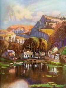 Cheddar Gorge, Somerset, 1924-1926. tekijältä Louis Burleigh Bruhl