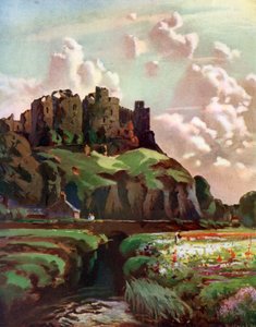 Harlechin linna, Merionethshire, Wales, 1924-1926
