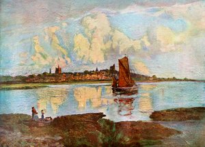 Maldon, Heybridgestä, Essexistä, 1924-1926. tekijältä Louis Burleigh Bruhl
