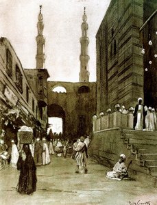 Bab El Fetouh, Kairo, Egypti, 1928