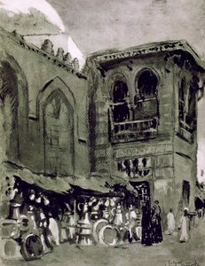 Kuparikauppias, Kairo, Egypti, 1928