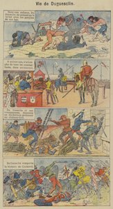 Vie de Duguesclin (väri litho) tekijältä Louis Charles (after) Bombled