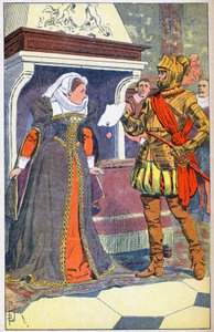 Marie Stuartin pidätys vuonna 1567 tekijältä Louis Charles Bombled